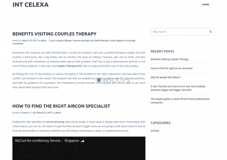 Intcelexa.com Website Pharmaceutical Shop