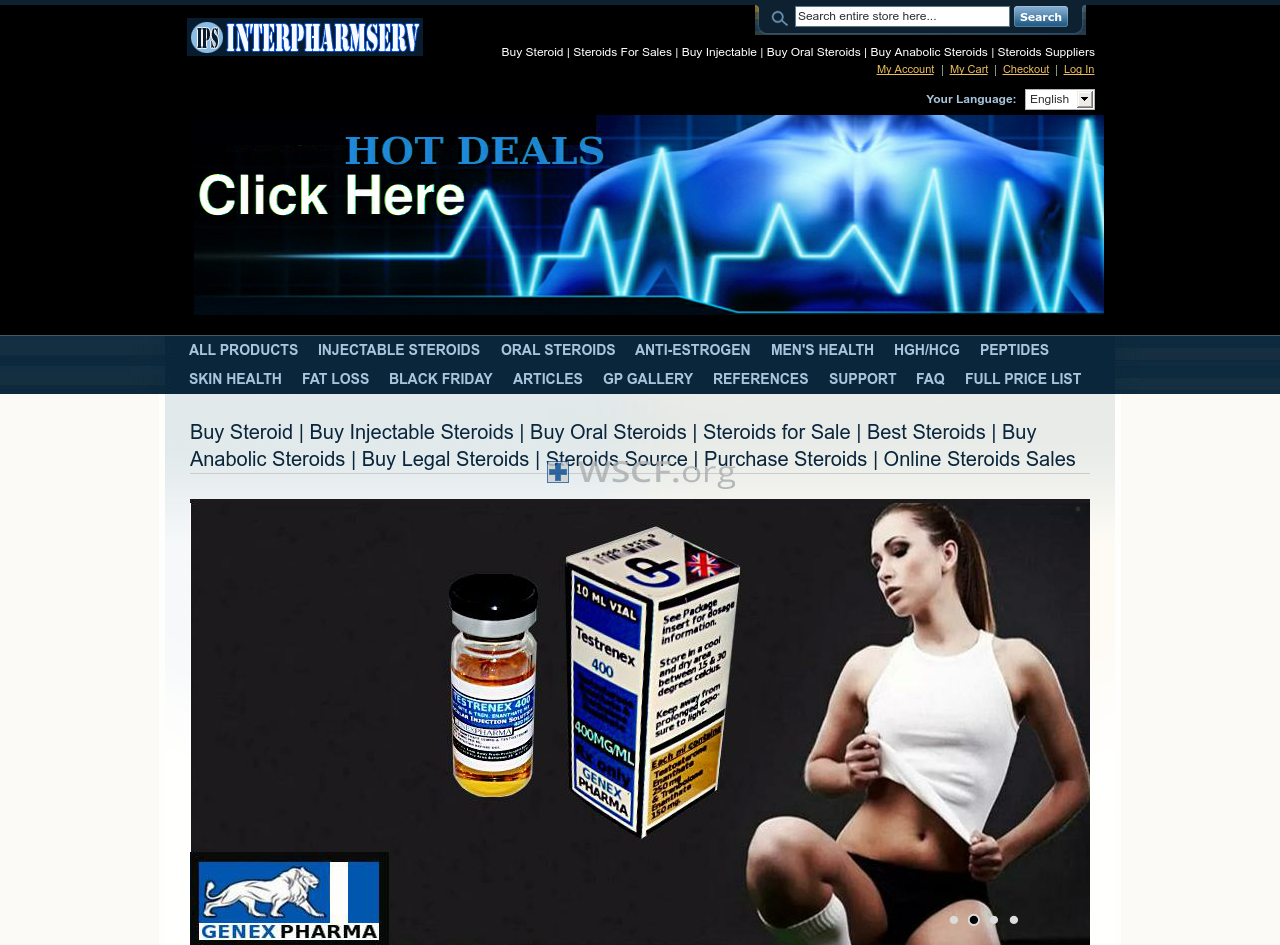 Interpharmserv.com Drugstore Online