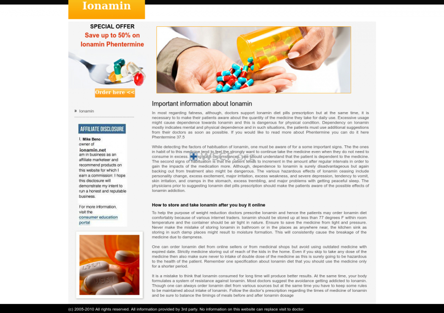 Ionamin.net Pharmaceutical Shop