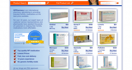 Ivfpharmacy.com Website Drugstore