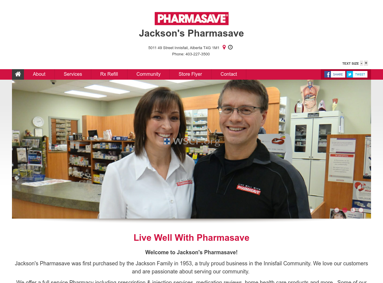 Jacksonspharmasave.com Online Pharmacies