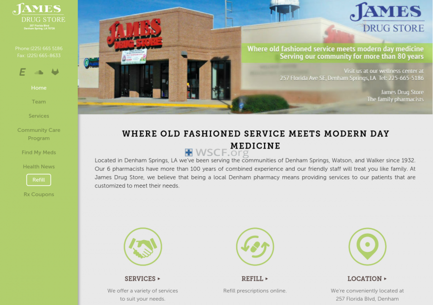 Jamesdrugstore.com Confidential Internet DrugStore.
