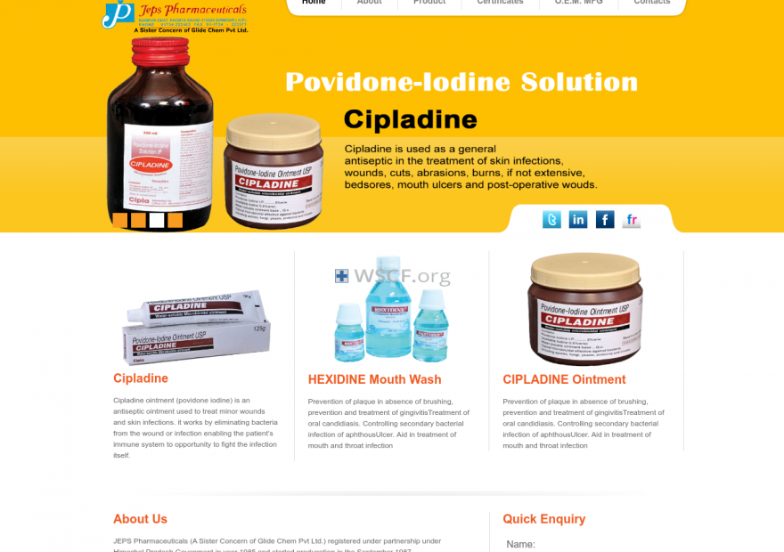 Jepspharma.com Brand And Generic Drugs