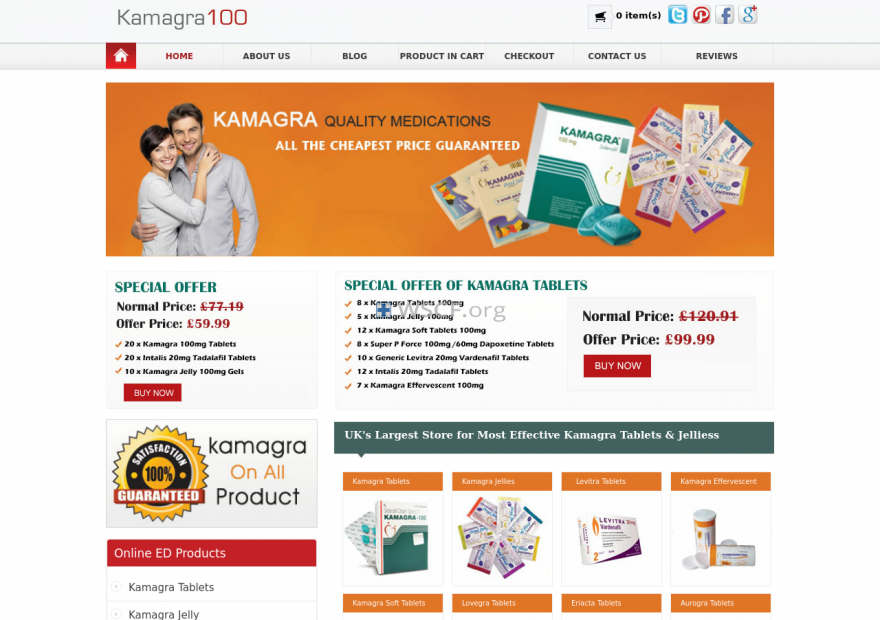 Kamagra100.com Discreet Packaging