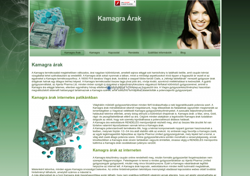 Kamagraarak.com Mail-Order Pharmacy