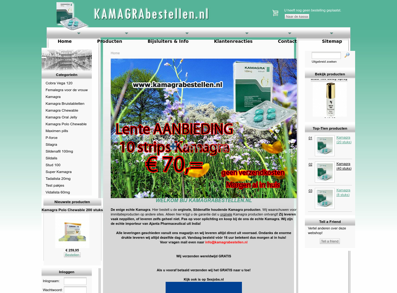 Kamagrabestellen.nl ED Drugs Online