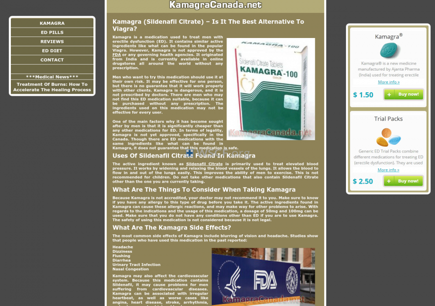 Kamagracanada.net Overseas Discount Pharmacy