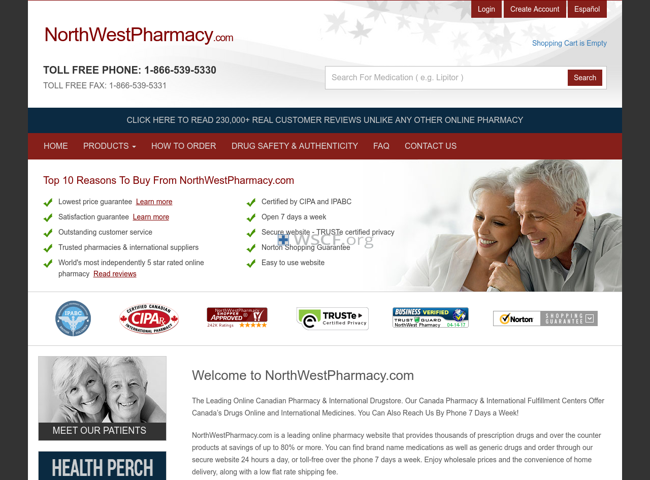 Northwestpharmacy.com Drug Store Online