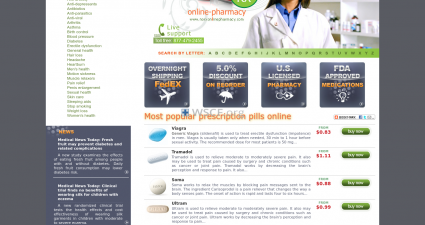 Norxonlinepharmacy.com Overseas Internet Drugstore
