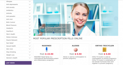Norxpharm.com Web’s Pharmaceutical Shop