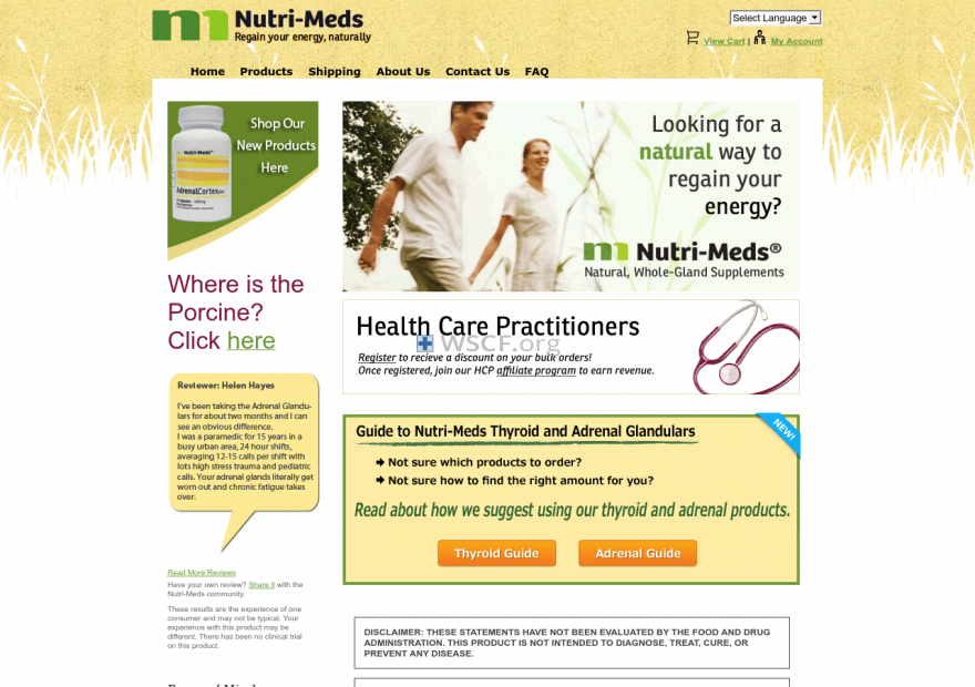 Nutri-Meds.com Free Samples