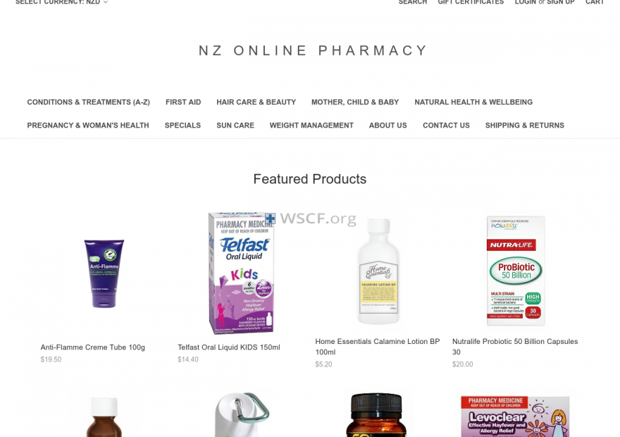 Nzonlinepharmacy.com Buy prescription medicines online