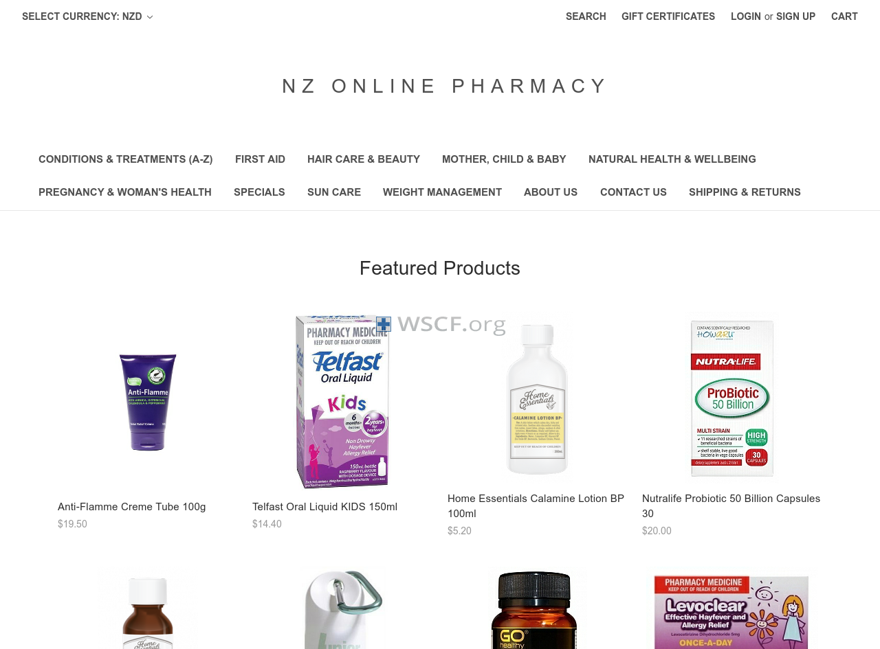 Nzonlinepharmacy.com Pharmacies