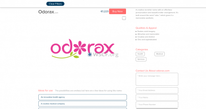 Odorax.com Special Offer And Discounts