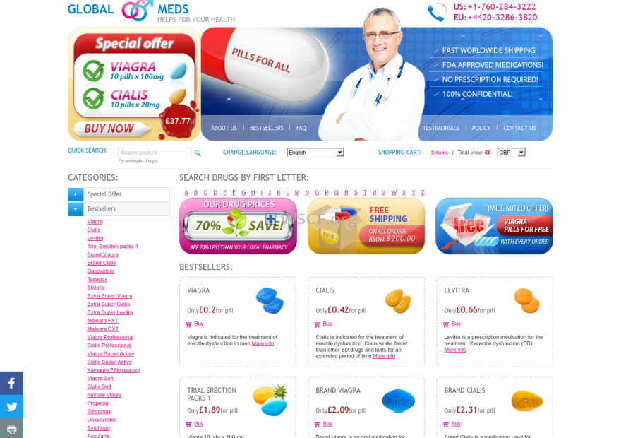 Officialdrugstore.com Order Prescription Drugs Online With No Prescription