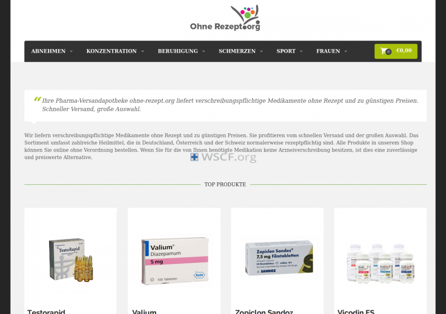 Ohne-Rezept.org Big Choice Generic Drugs