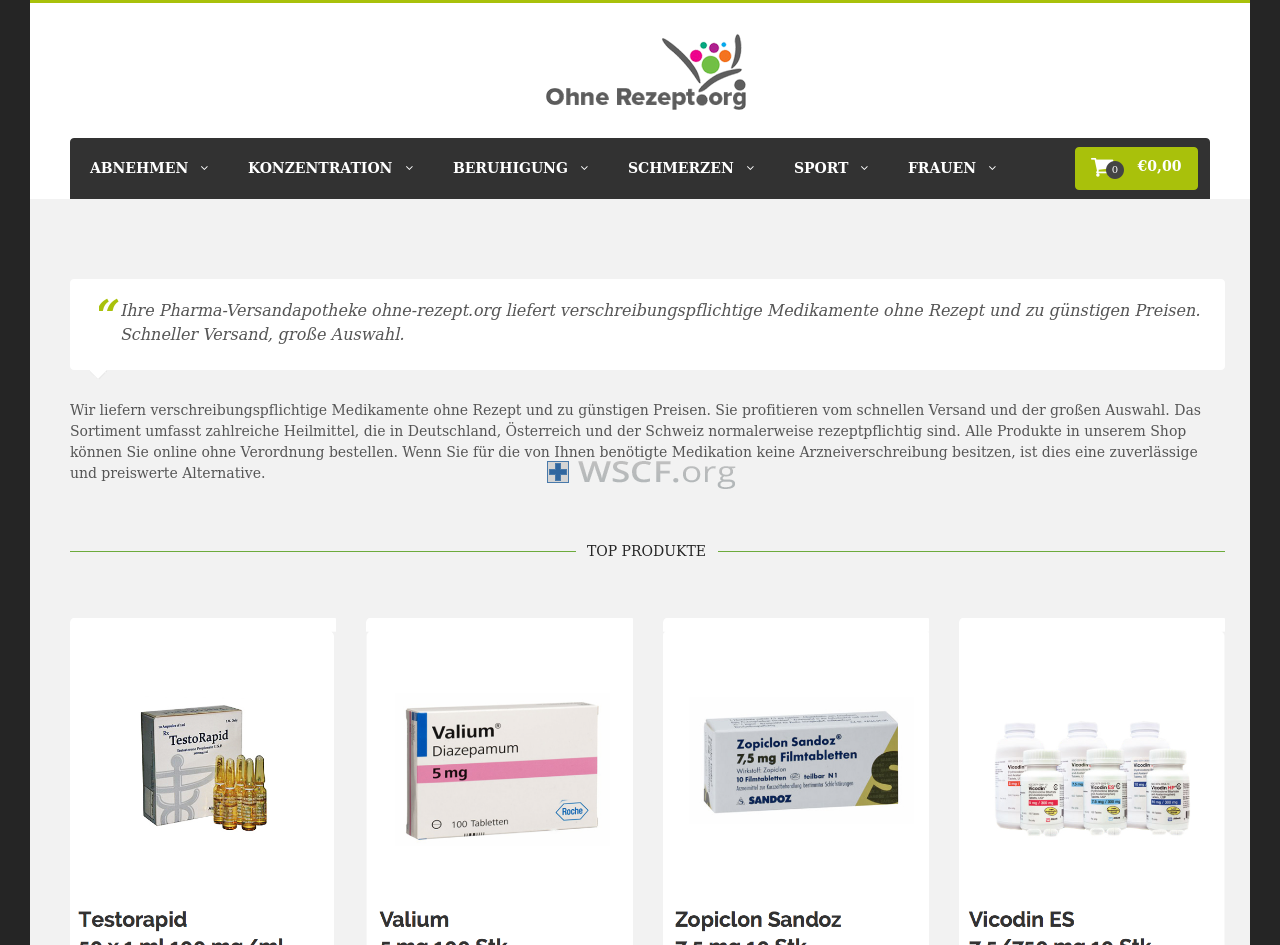 Ohne-Rezept.org Drug Store