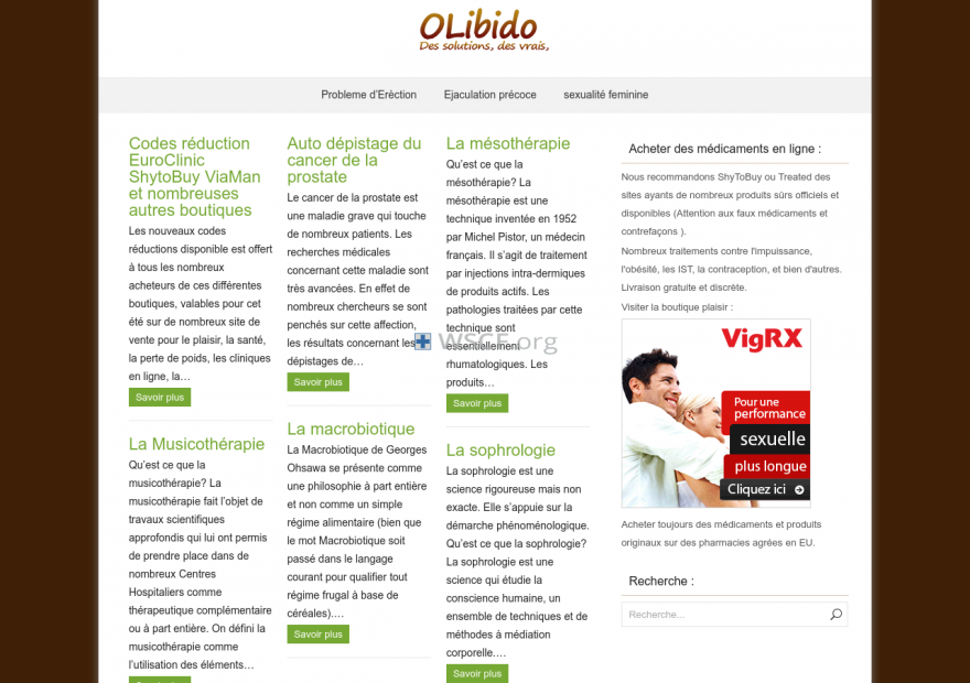 Olibido.com Cheap Price for Effective Tablet