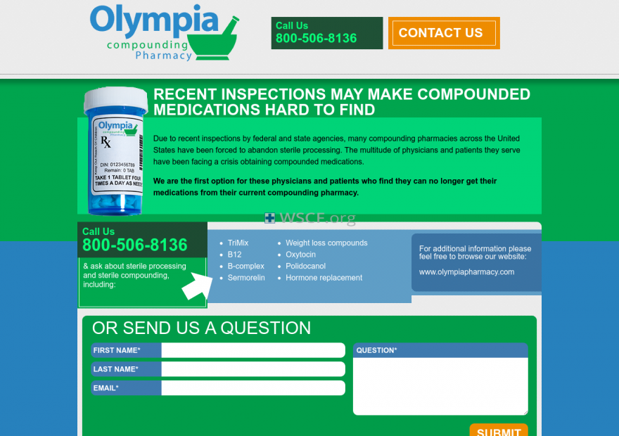 Olympiapharmacy.net Discreet Packaging