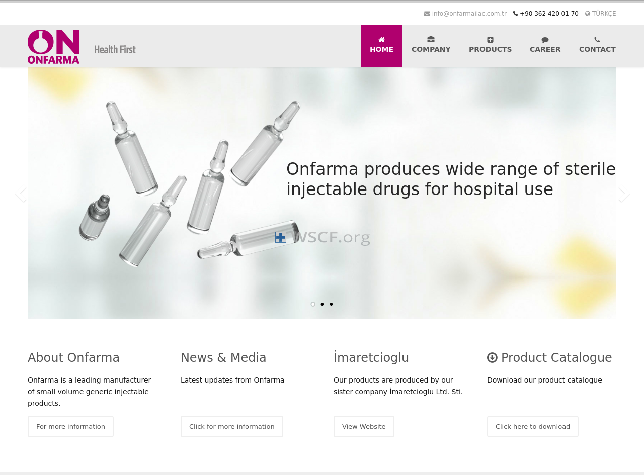 Onfarma.net Overseas Internet Drugstore