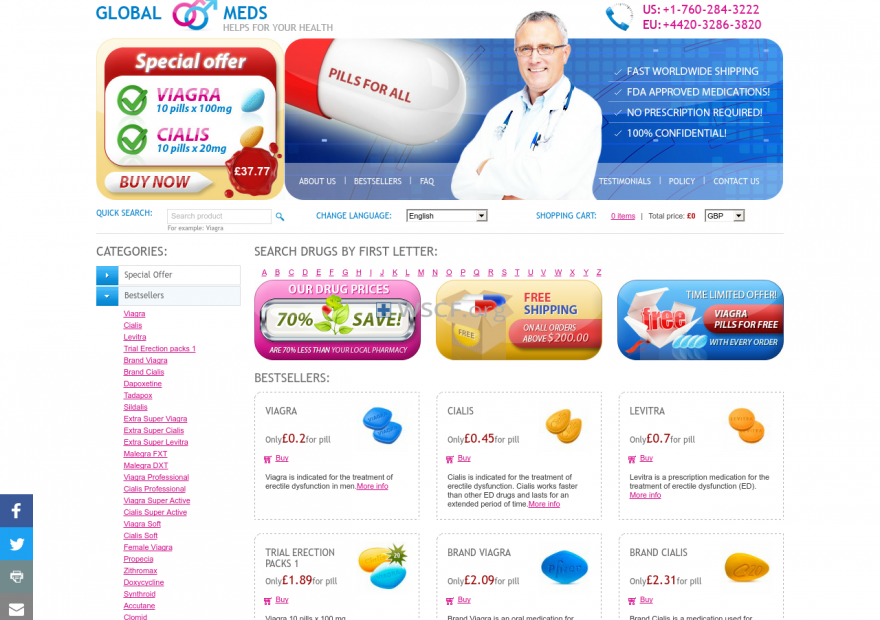 Online-Drug-Store.com SPECIAL OFFER