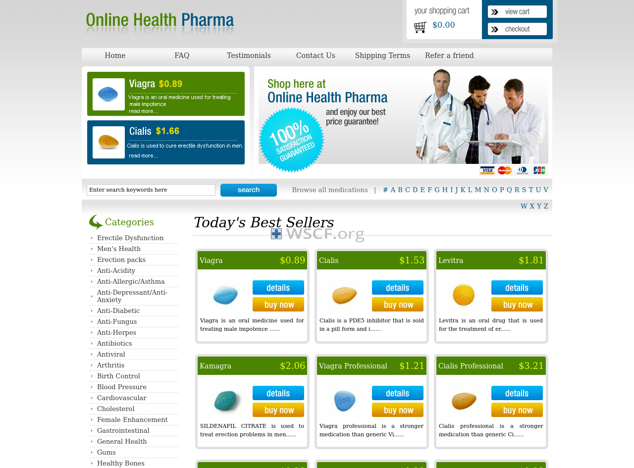 Online-Health-Pharm.com Mail-Order Pharmacies