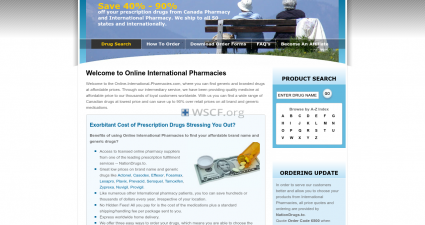 Online-International-Pharmacies.com Overseas Discount Drugstore
