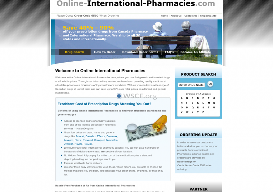 Online-International-Pharmacies.com Overseas Discount Drugstore