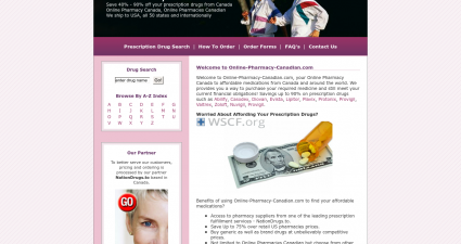 Online-Pharmacy-Canadian.com The Internet Canadian Pharmacy