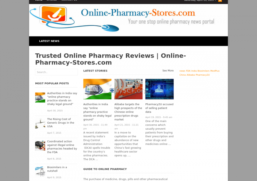 Online-Pharmacy-Stores.com Big Choice Generic Drugs