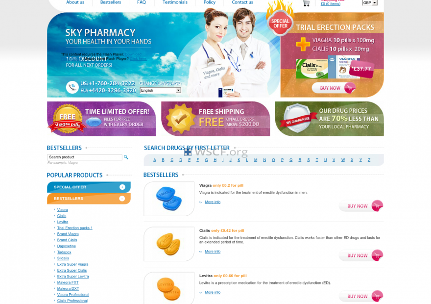 Onlinedrugstore-Rx.com Overseas Internet Pharmacy