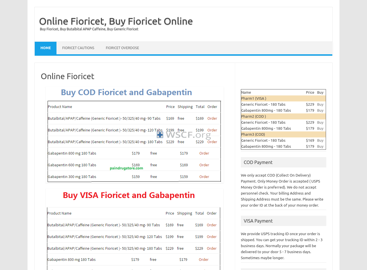 Onlinefioricetstore.com The Internet Canadian Pharmacy