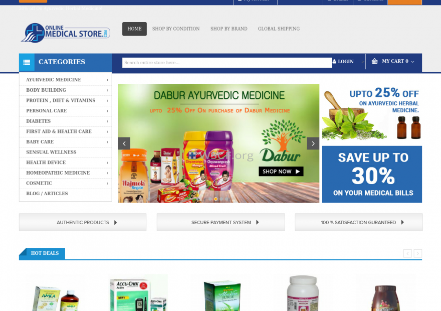 Onlinemedicalstore.com #1 Drugstore