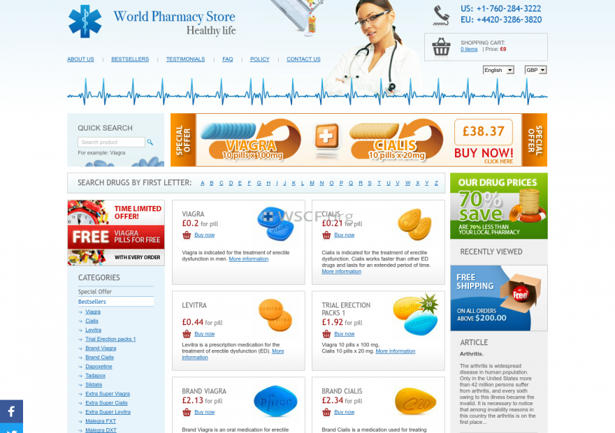 Onlinemedz.com Web’s Pharmaceutical Shop