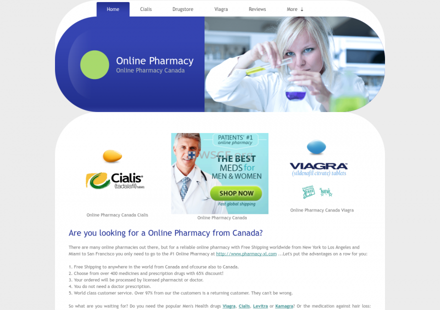Onlinepharmacy-Canada.com Affordable Medications