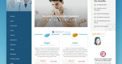 Onlinepharmacyau.com Overseas Internet Drugstore
