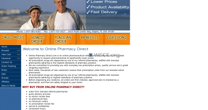 Onlinepharmacydirect.com Online Offshore Pharmacy