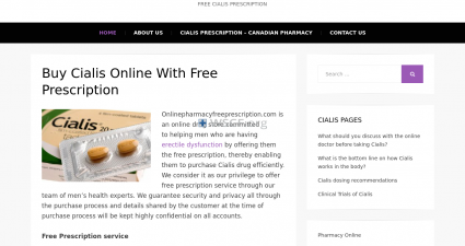 Onlinepharmacyfreeprescription.com #1 Pharmacy