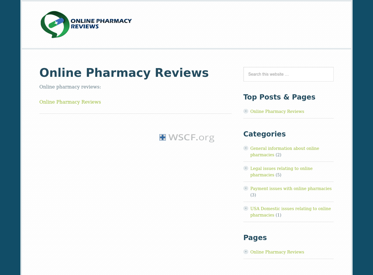 Onlinepharmacyreviews.com Online Pharmacies