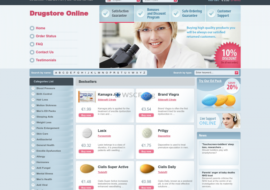 Onlinepharmacysells.com Internet Pharmacy