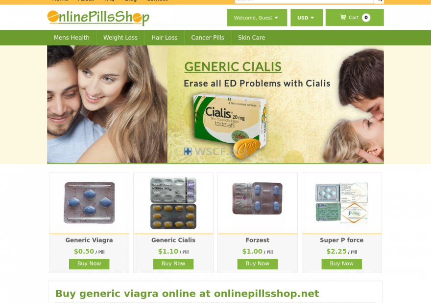 Onlinepillsshop.net Leading Online Pharmacy