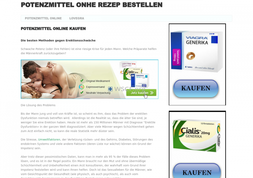 Onlinepotenzmittel.com Great Web Pharmacy