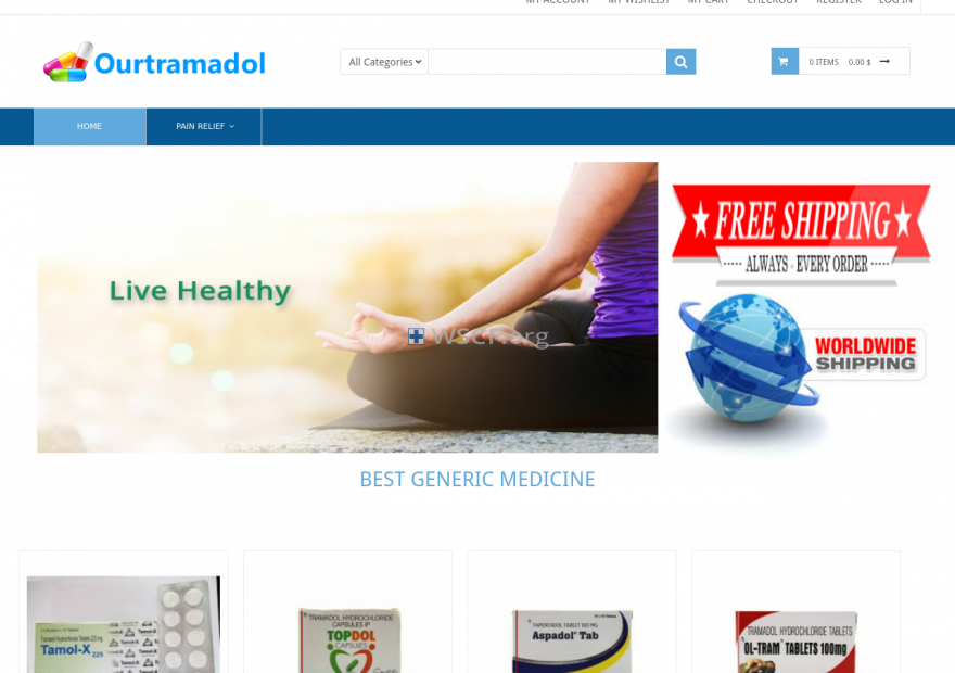 Ourtramadol.com Drugs Store