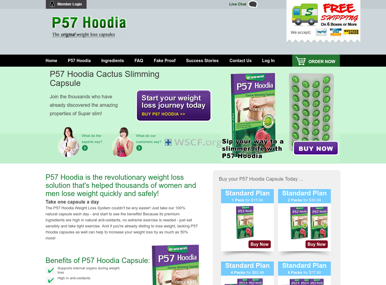 P57Hoodia.net Online Drugstore