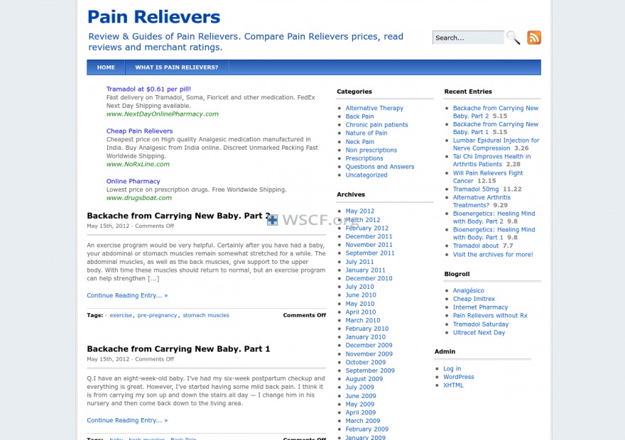Pain-Relievers.org Coupon Code