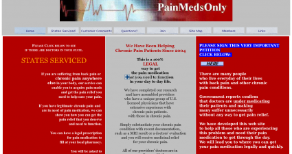 Painmedsonly.com Online Pharmacy