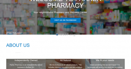 Parkerpharmacy.com Online Pharmaceutical Shop