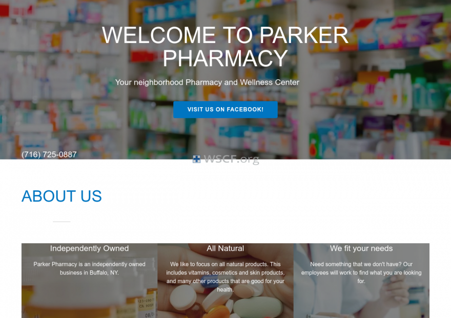 Parkerpharmacy.com Online Pharmaceutical Shop