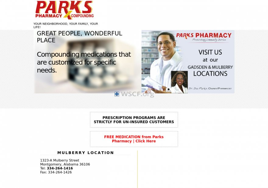 Parkspharmacy.net Cheap Price for Effective Tablet