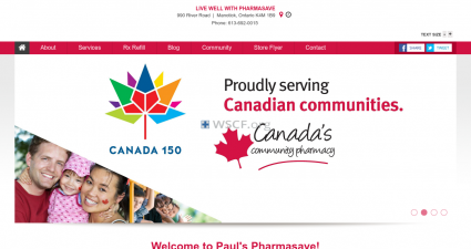 Paulspharmasave.com Great Web Pharmacy